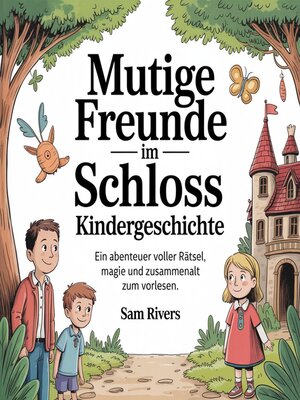 cover image of Mutige Freunde im Schloss--Kindergeschichte